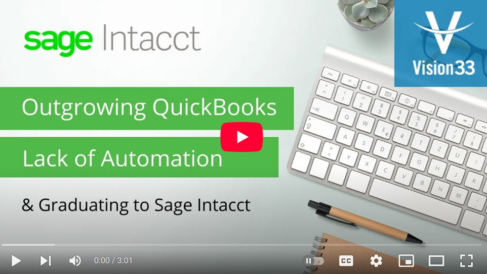 Outgrowing QuickBooks - Lack of Automation